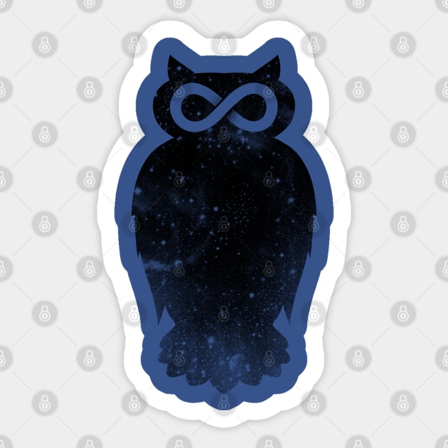 owlfinity Sticker by jonah block